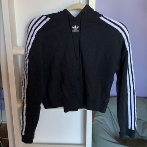 Adidas cropped hoodie